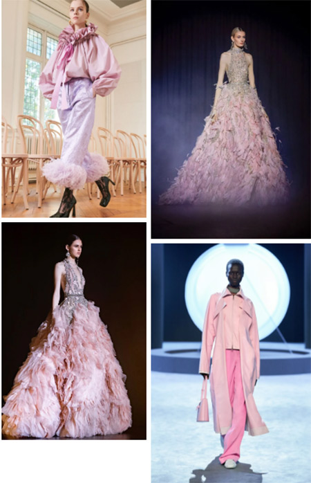 2021秋冬女裝十大流行色 晴空藍(lán)、嫩粉紅等色彩都很美(圖23)